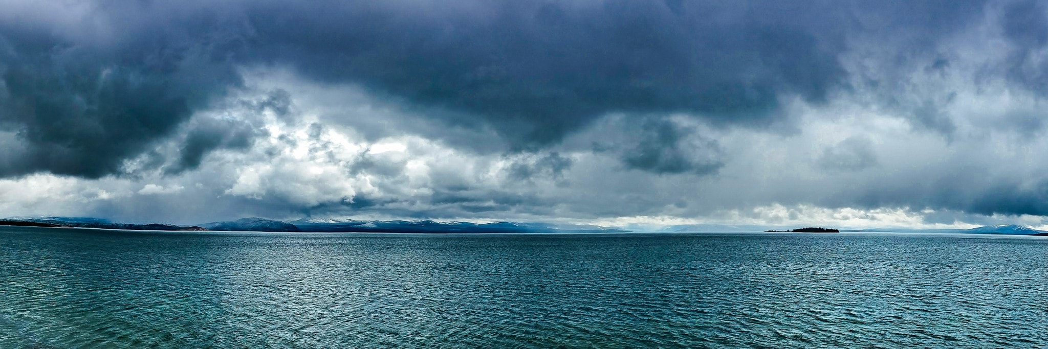 Yellowstone Lake, Before the Snow